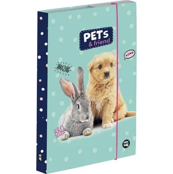 desky na sešit Box na sešity A4, Mazlíčci