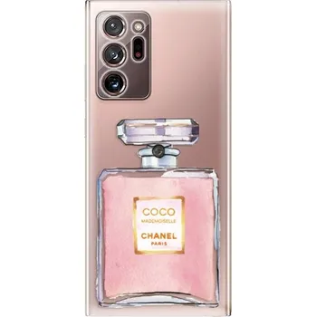 Pouzdro na mobilní telefon Odolné silikonové pouzdro iSaprio - Chanel Rose - Samsung Galaxy Note 20 Ultra
