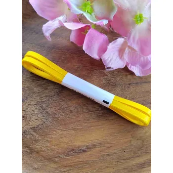 Stuha Atlasová stuha oboulící šíře 3 mm 3 metry žlutá