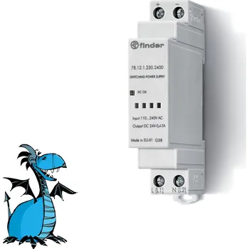 spínaný zdroj FINDER Zdroj 78.12.1.230.2400, 24 V/12 W 781212302400