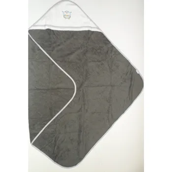 Dětská osuška s kapucí Baby Matex MAXI Barva: Bílo-černá sovička 44