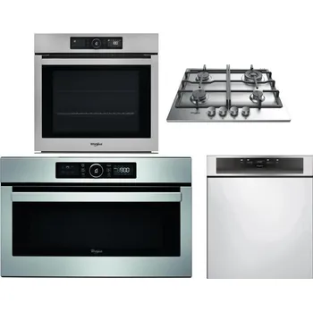 Set domácích spotřebičů WHIRLPOOL AKZ9 9480 IX + WHIRLPOOL TKRL 661 IX EU + WHIRLPOOL ABSOLUTE AMW 730 IX + WHIRLPOOL WBC 3C34 PF X