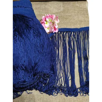 Třásně šíře 300 mm dlouhé tmavě modré