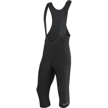 Cyklistické kalhoty Sensor Cyklo Entry Plus size pánské kalhoty se šlemi 3/4 černá 4XL