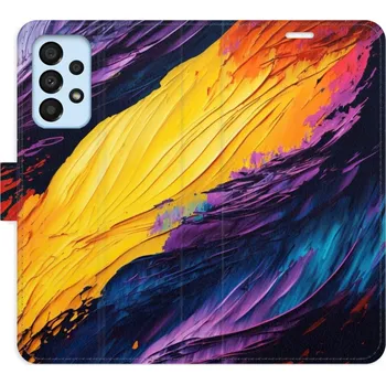 Pouzdro na mobilní telefon Flipové pouzdro iSaprio - Fire Paint - Samsung Galaxy A33 5G