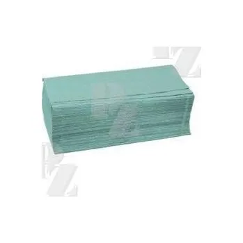 Papírový ručník Papírové ručníky ZZ zelené 250ks
