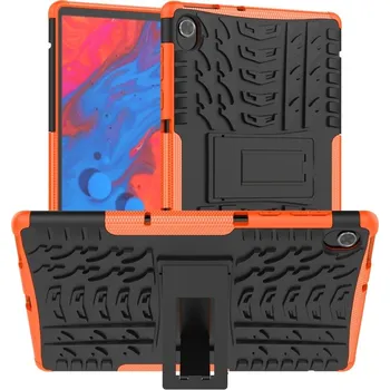 Pouzdro na tablet VSECHNONAMOBIL 43307 STAND Extra odolný obal Lenovo Tab K10 oranžový