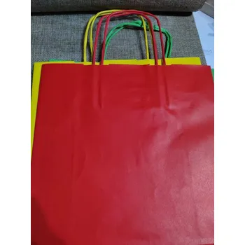 Obalový materiál Papírová taška velká červená