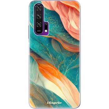 Pouzdro na mobilní telefon Odolné silikonové pouzdro iSaprio - Abstract Marble - Honor 20 Pro