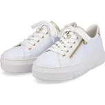 Dámské kožené tenisky M1921-80 Rieker bílé Barva: weiss, Velikost: 41