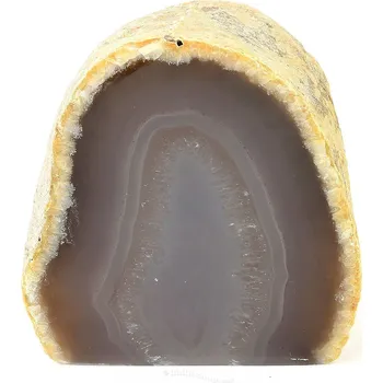 Přírodní kámen Achátová geoda z Brazílie 384g