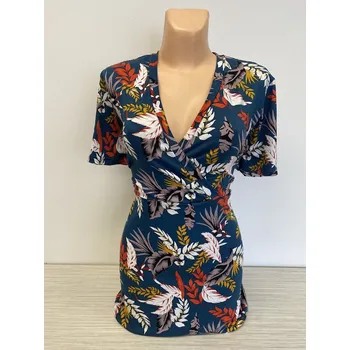 trička a topy, Barva Zelená, Velikost XL48, Materiál 96% Viskoza 4% Lycra