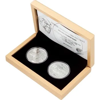 2023 - Sada dvou tolarů Ferdinand I. Habsburský a Anna Jagellonská - Královské dvojice