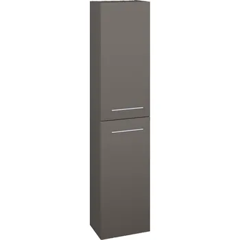 Koupelnový nábytek Dřevojas Vysoká skříň DOOR SV1D2 35 - N06 Lava / Úchytka T02 / N06 Lava / Pravé