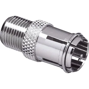 Elektrická zásuvka TRU COMPONENTS TC-2520002 Sada F-Quick adaptérů Připojení kabelu: F-Quick zástrčka, F zásuvka 100 ks