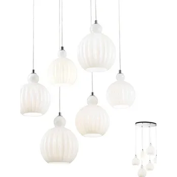 Redo Závěsné svítidlo Plumen 6 Barva: Bílá