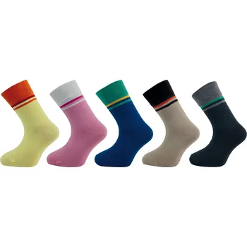 Dětské ponožky NOVIA | Lycra pruh 1502 - balení 10 párů Velikost: 18-19 ( 27-29 ), Pohlaví: Chlapecké