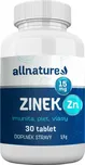 Allnature Zinek 15 mg 30 tbl.
