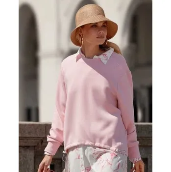 Dámská mikina BROADWAY DÁMSKÁ MIKINA PATTY -RŮŽOVÁ XL