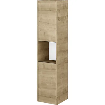 Koupelnový nábytek Dřevojas Vysoká skříň BONO SVD2O 35 - D09 Arlington / Úchytka T33 / D09 Arlington / Levé