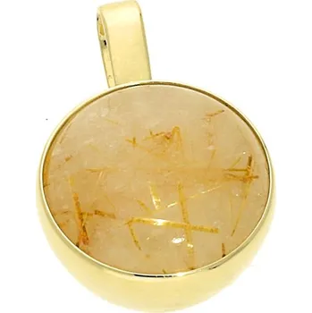 Přívěsek Goldstore Masivní zlatý přívěsek přírodní sagenit Váha: 3.95 g