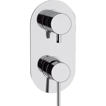 Vodovodní baterie Sanjet Rondo-X sprchová baterie podomítková 2 funkce chrom X92