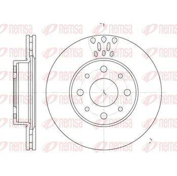 Brzdový kotouč Brzdový kotouč REMSA 6517.10