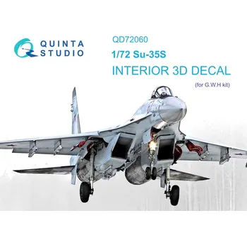 Plastikový model 1/72 Su-35S 3D-Printed&col. Interior (GWH)