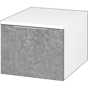 Koupelnový nábytek Dřevojas Nízká skříňka DOS SNZ1 40 - N01 Bílá lesk / Úchytka T05 / D20 Galaxy