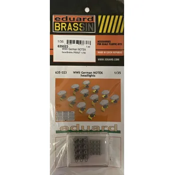 Plastikový model BRASSIN 1/35 WWII German NOTEK headlights PRINT