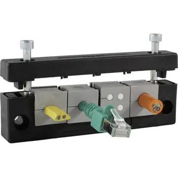 kabelová chránička Icotek KEL-E3 lišta pro zavádění kabelů 17 mm, polyamid, černá, 1 ks