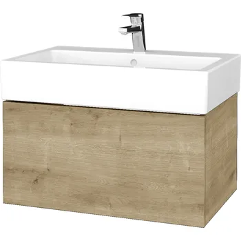 Koupelnový nábytek Dřevojas Koupelnová skříňka VARIANTE SZZ 70 pro umyvadlo Duravit Vero - D09 Arlington / D09 Arlington