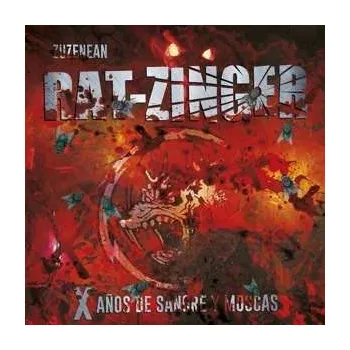 Zahraniční hudba 3LP Rat-Zinger: X Años De Sangre Y Moscas - Zuzenean 2021 Red Vinyl