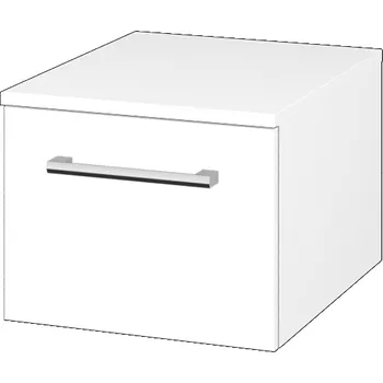 Koupelnový nábytek Dřevojas Nízká skříňka DOS SNZ1 40 - N01 Bílá lesk / Úchytka T03 / N01 Bílá lesk