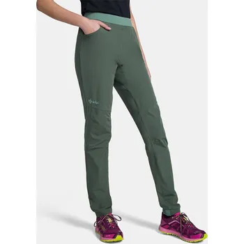 Dámské kalhoty Dámské outdoorové kalhoty KILPI Mimi tmavě zelené Velikost: 40