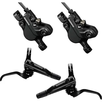 Brzda na kolo SHIMANO kotoučové brzdy DEORE MT500 komplet Brzdy: přední+zadní kompletní pár