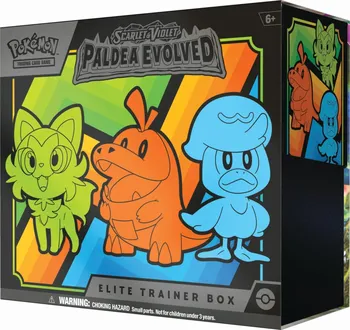 Sběratelská karetní hra Pokémon TCG Scarlet & Violet Paldea Evolved Elite Trainer Box