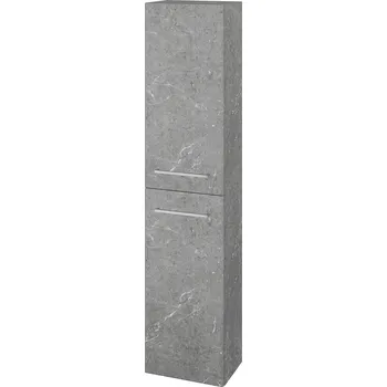 Koupelnový nábytek Dřevojas Vysoká skříň DOS SV1D2 35 - D20 Galaxy / Úchytka T04 / D20 Galaxy / Levé