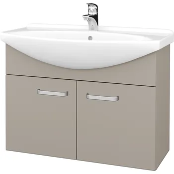 Koupelnový nábytek Dřevojas Koupelnová skříňka TAKE IT SZD2 85 - N07 Stone / Úchytka T01 / N07 Stone