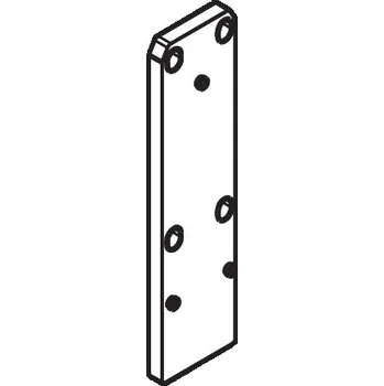 Hansgrohe CHROM Podložka pro nástěnnou tyč Raindance Select