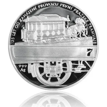 Stříbrná medaile První pražská tramvaj