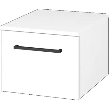 Koupelnový nábytek Dřevojas Nízká skříňka DOS SNZ1 40 - N01 Bílá lesk / Úchytka T06 / N01 Bílá lesk