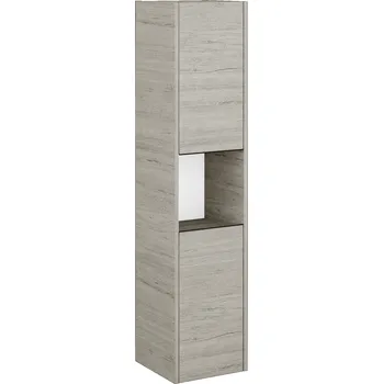 Koupelnový nábytek Dřevojas Vysoká skříň BONO SVD2O 35 - D05 Oregon / Úchytka T33 / D05 Oregon / Pravé