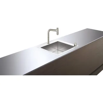 Vodovodní baterie Hansgrohe C71 VZHLED NEREZU FINISH C71-F450-06 Dřezová kombinace 450 Select