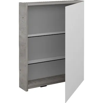 Koupelnový nábytek Dřevojas Jednodveřová galerka PREMIUM GAE 60 - D01 Beton / Pravé