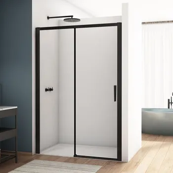 RONAL DIVERA Jednodílné posuvné dveře s pevnou stěnou v rovině - pevný díl vpravo D22S2BRSM10607