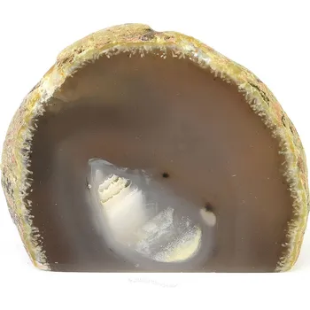 Přírodní kámen Achát geoda dekorační (Brazílie) 160g