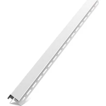 BRYZA rohový profil plastový, délka 3M, Bílá RAL 9010