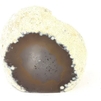 Přírodní kámen Achát geoda dekorační (Brazílie) 248g