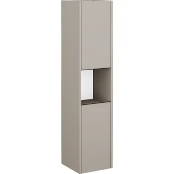 Koupelnový nábytek Dřevojas Vysoká skříň BONO SVD2O 35 - N07 Stone / Úchytka T33 / N07 Stone / Pravé